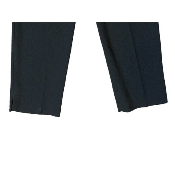Nygard Collection Black Dress Pants High Rise Tapered Leg Satin Waist Women’s 14 - Picture 9 of 10